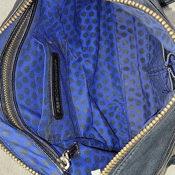 Rebecca Minkoff Black Leather Women's Crossbody Bag - Picture 10 of 12